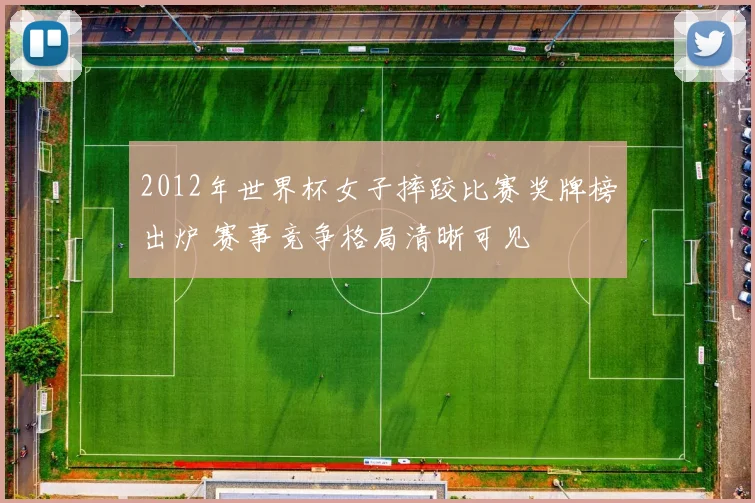 2012年世界杯女子摔跤比赛奖牌榜出炉 赛事竞争格局清晰可见